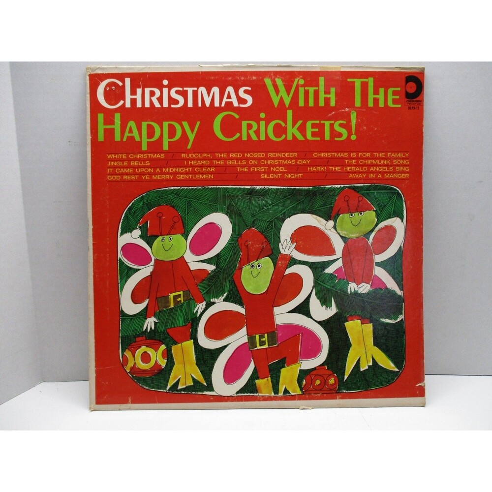 Christmas With The Happy Crickets Vinyl Record